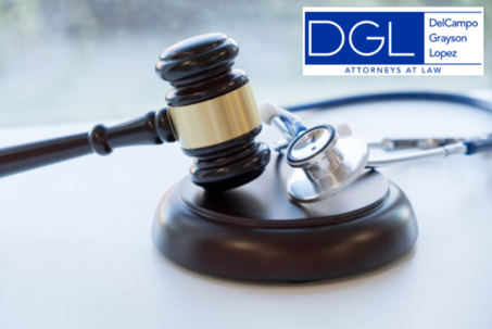 Gavel and stephoscope