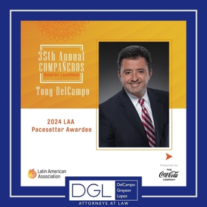 Tony DelCampo to Receive 2024 Pacesetter Award from The Latin American Association of Atlanta