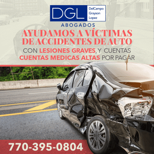 ¿Qué hacer cuando tienes un accidente de autos en Georgia?