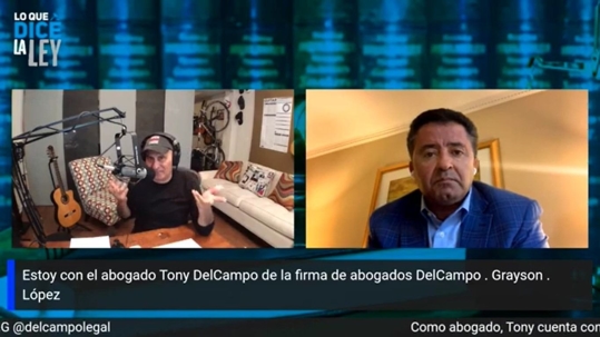 Entrevista Podcast en Lo Que Dice La Ley