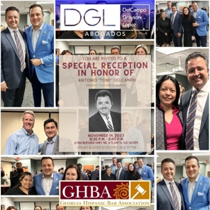 La GHBA Organiza Recepción en Honor al Primer Presidente Hispano del Colegio de Abogados de Georgia